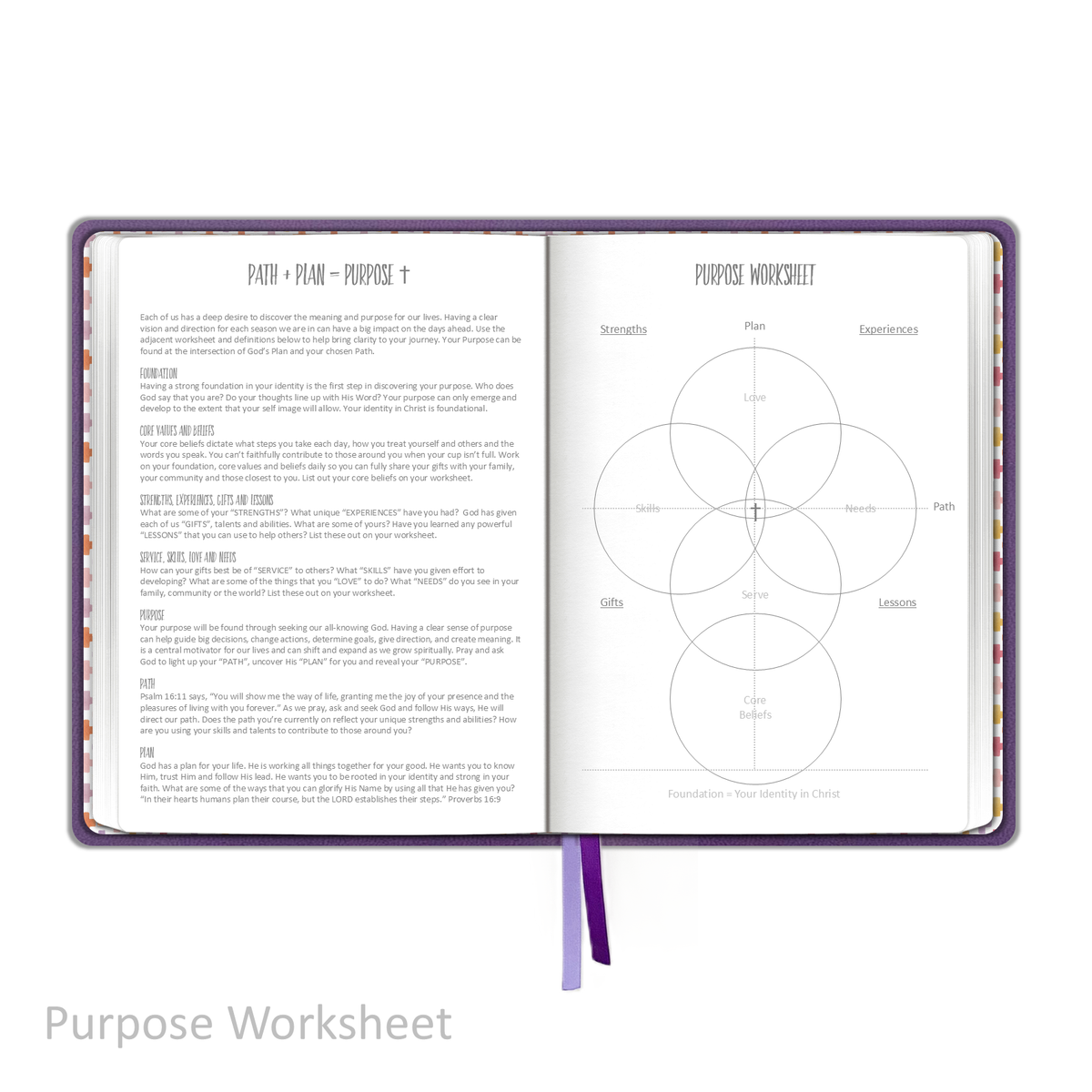 2027 "Weekly" Planner - "DATED" Soft Cover Purple