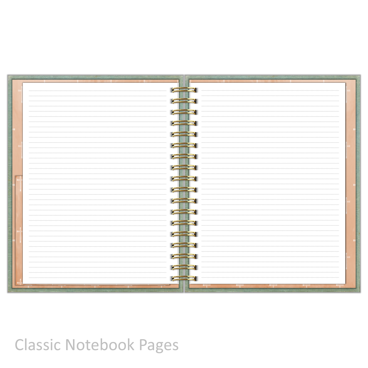 Notebook - "Classic Size" Be Still