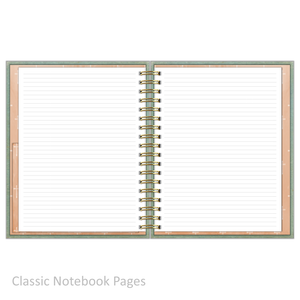 Notebook - "Classic Size" Be Still