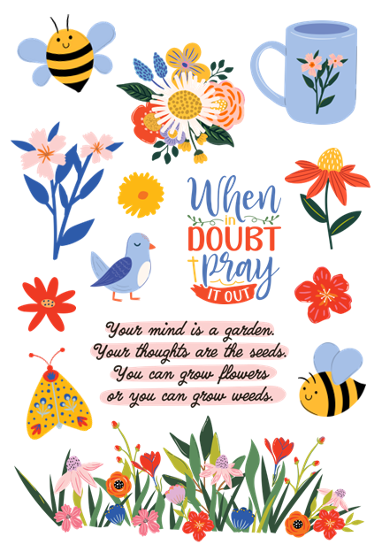 &quot;Grow in Christ&quot; Sticker Book