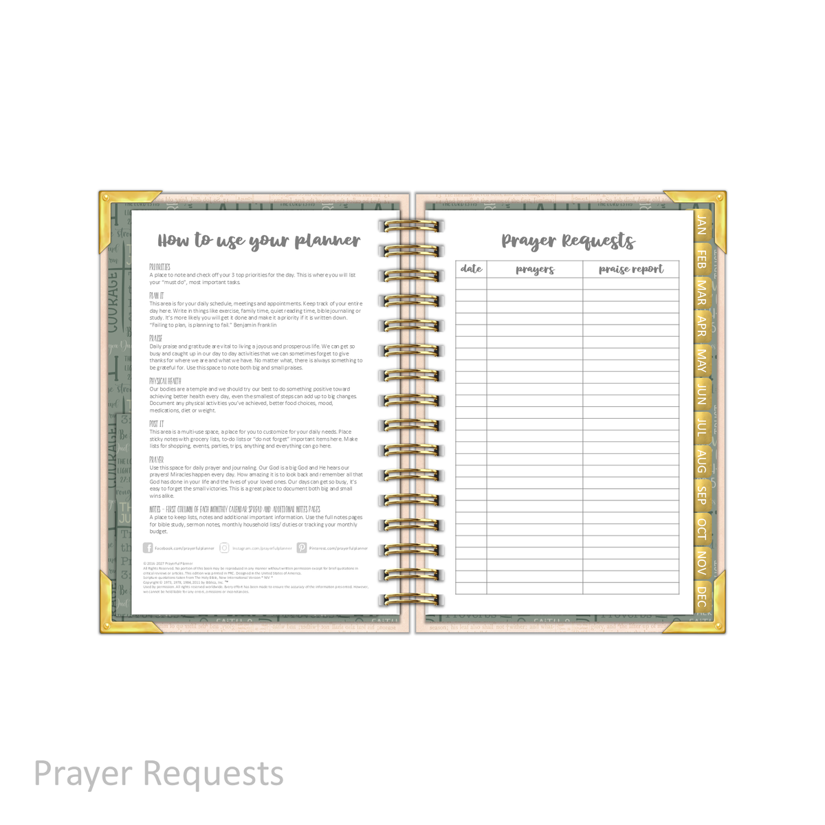 2027 "Petite" Daily Planner - "DATED" Way Maker