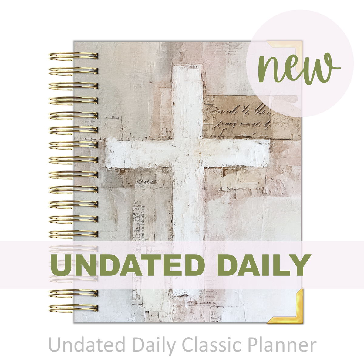 Daily Planner - "UNDATED" The Cross