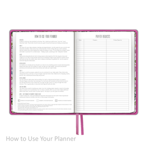 Weekly Planner - "UNDATED" Soft Cover FUCHSIA