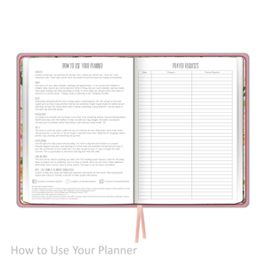 2024 "Weekly" Soft Cover Blush - Prayerful Planner Dated