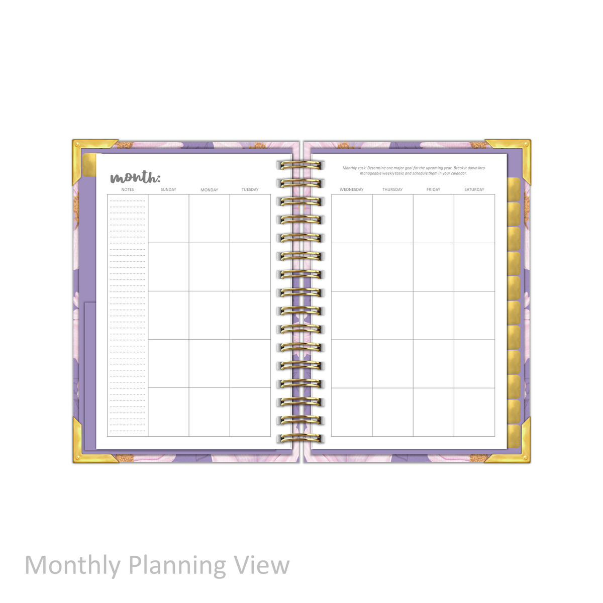 &quot;Petite&quot; Prayerful Planner - &quot;UNDATED&quot; Luminant Lilac