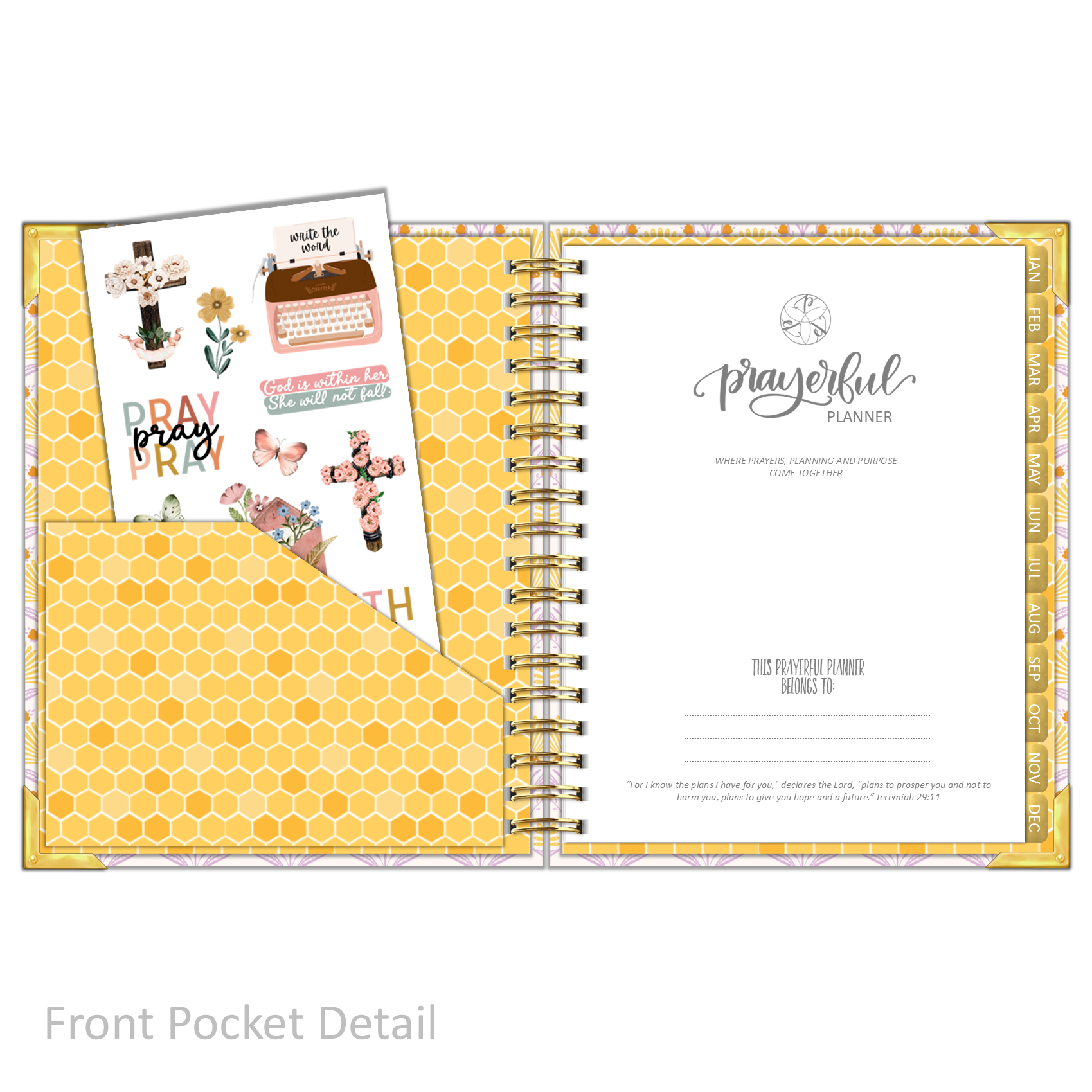 2026 "Daily" SET FREE - Prayerful Planner Dated