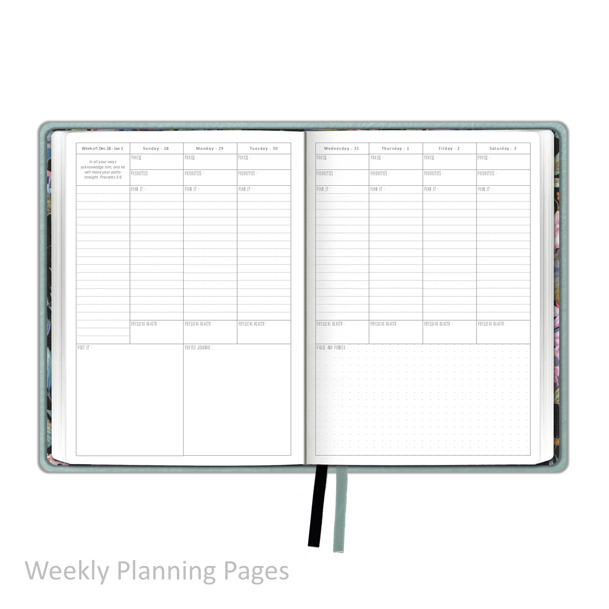2026 &quot;Weekly&quot; Soft Cover MINT - Prayerful Planner Dated