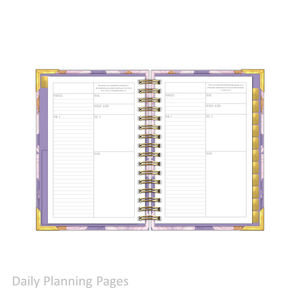 "Petite" Prayerful Planner - "UNDATED" Luminant Lilac