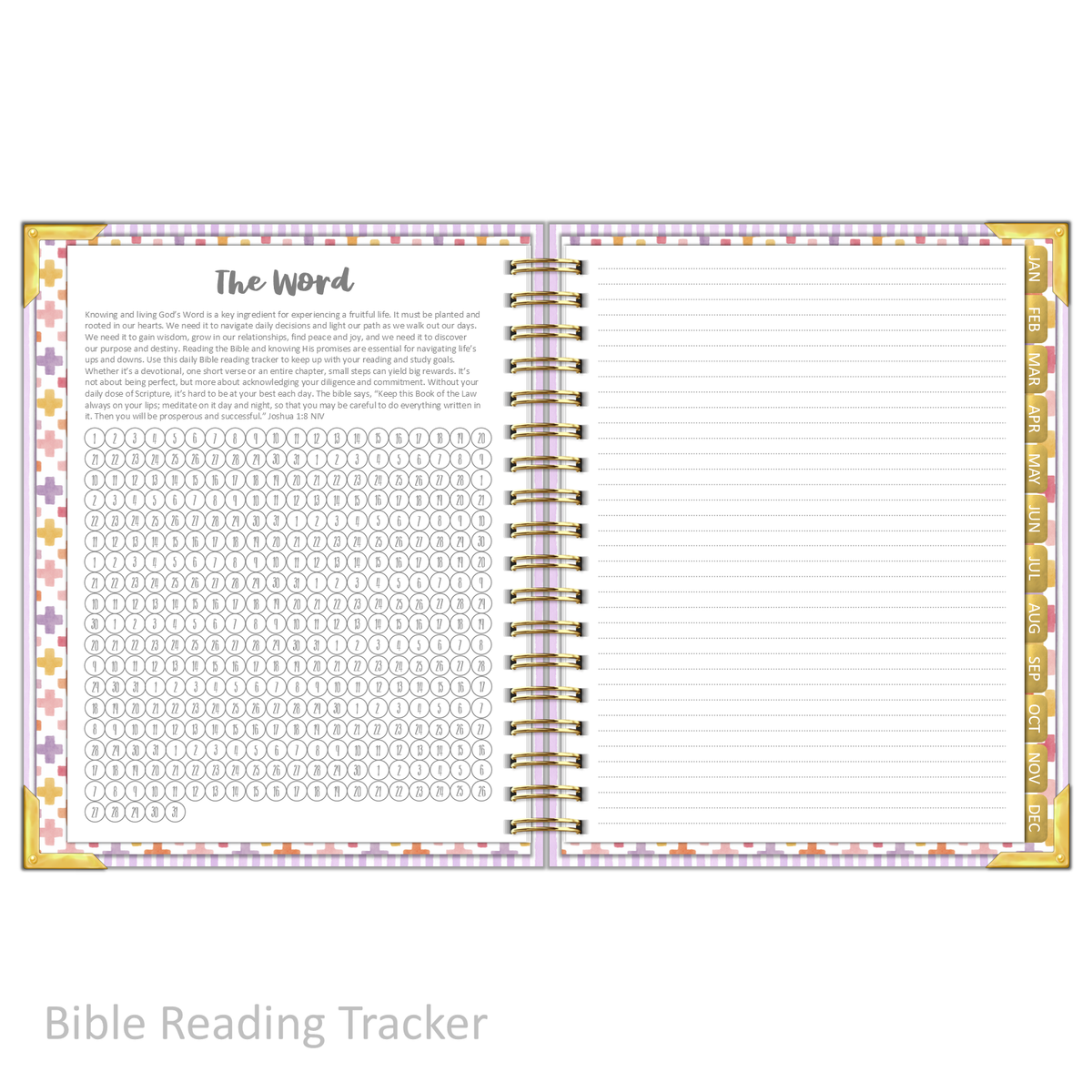 2027 "Classic" Daily Planner - "DATED" Wildflowers