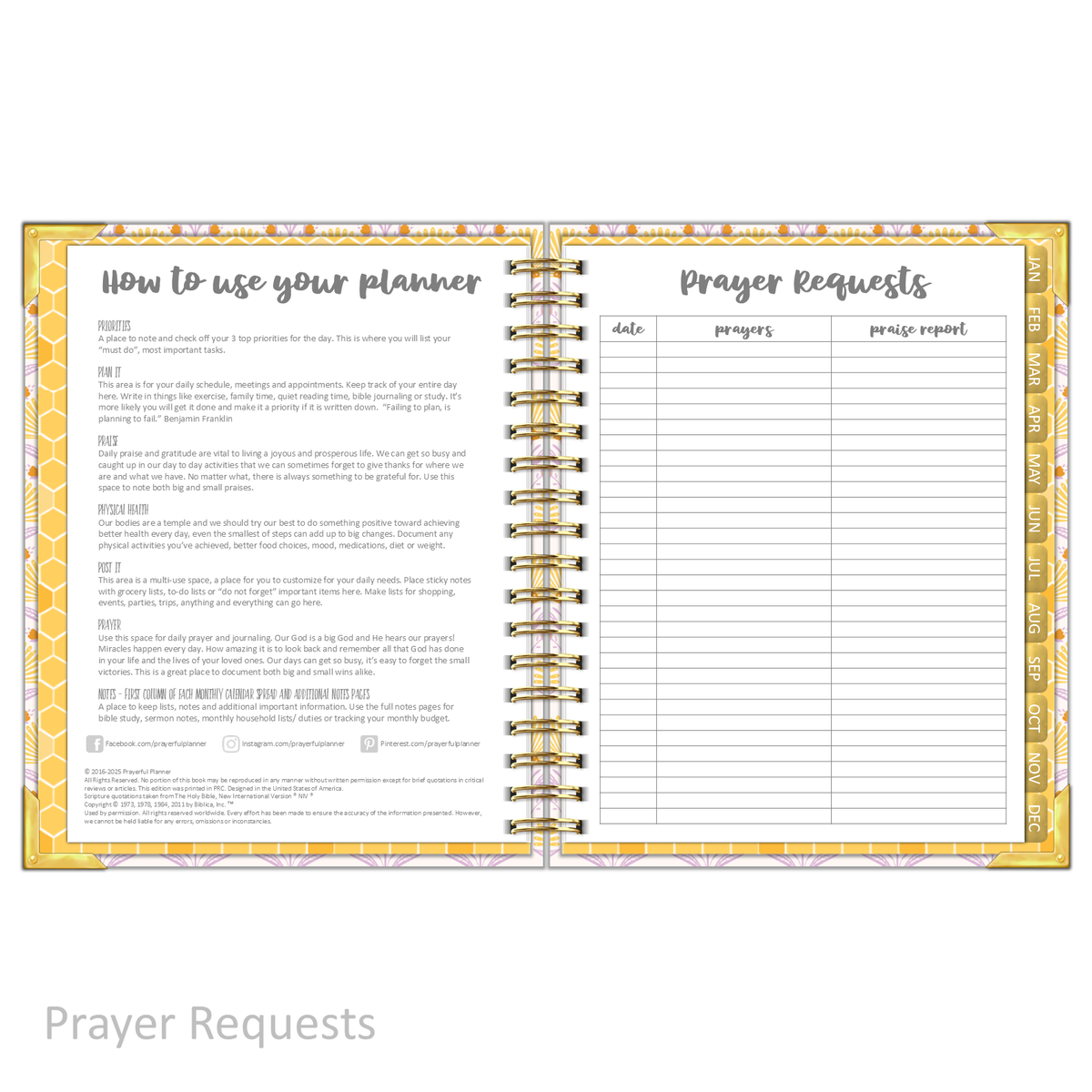 2026 &quot;Daily&quot; SET FREE - Prayerful Planner Dated