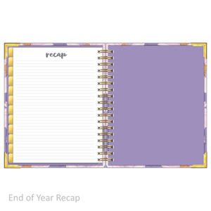 Daily Planner - "UNDATED" Luminant Lilac