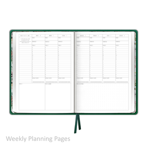 2024 "Weekly" Soft Cover Emerald - Prayerful Planner Dated