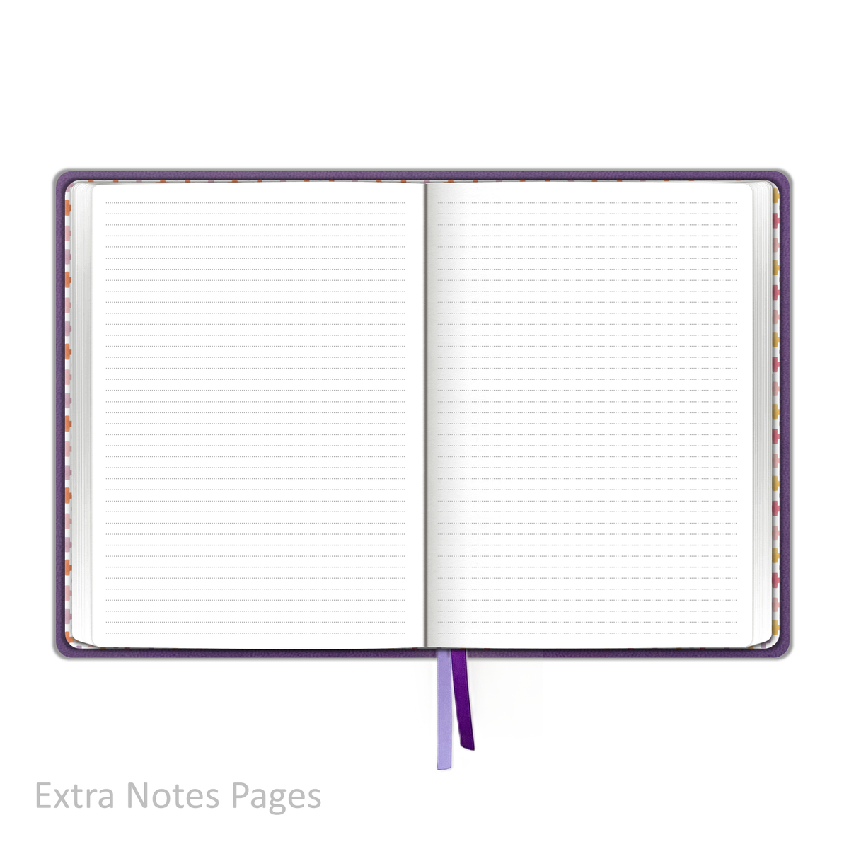 2027 "Weekly" Planner - "DATED" Soft Cover Purple