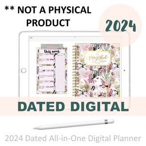 2024 Digital Planner All-In-One - FAITH