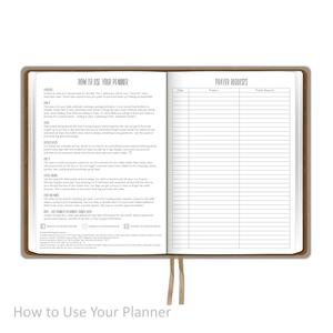 2025 "Weekly" Soft Cover SAND - Prayerful Planner Dated