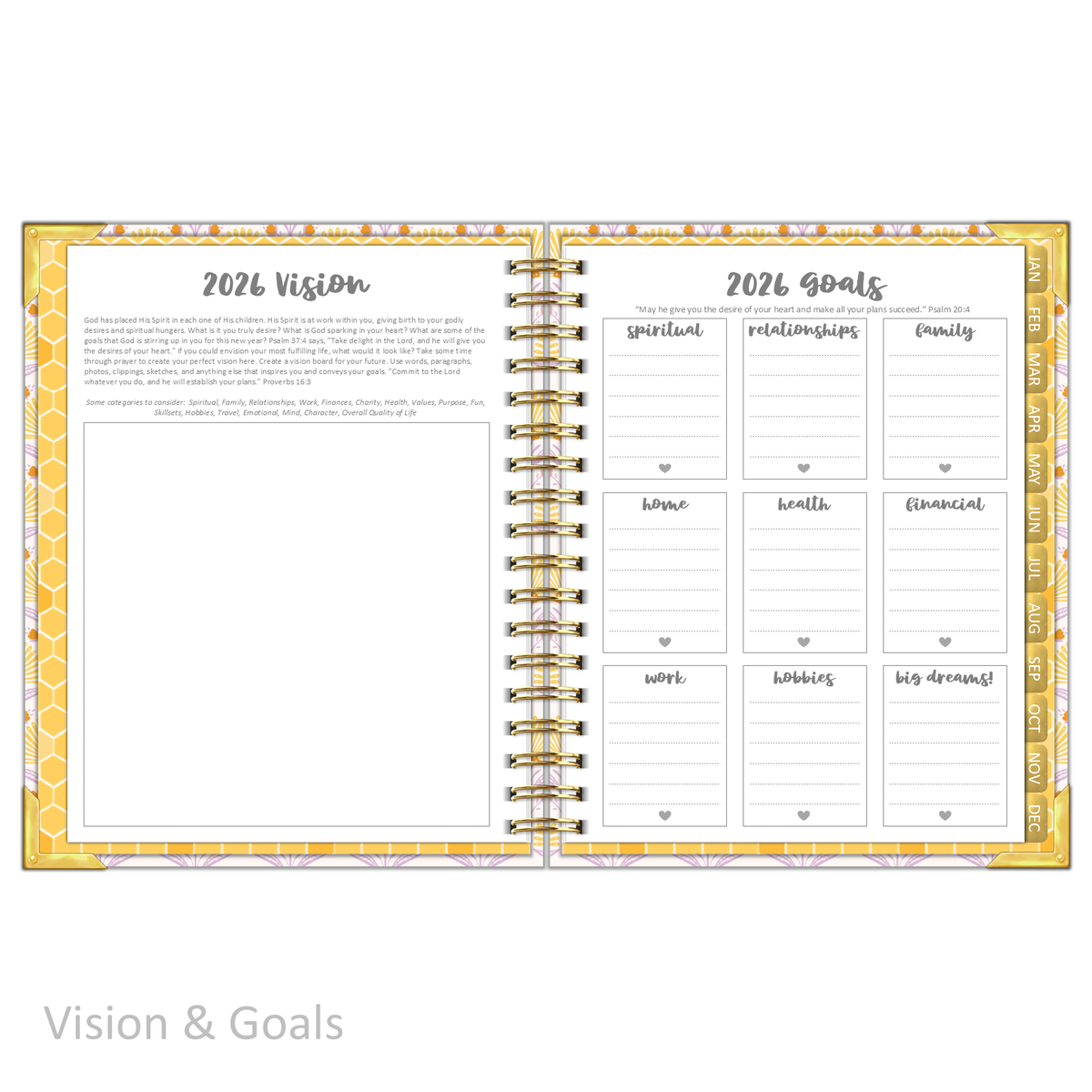 2026 &quot;Daily&quot; SET FREE - Prayerful Planner Dated
