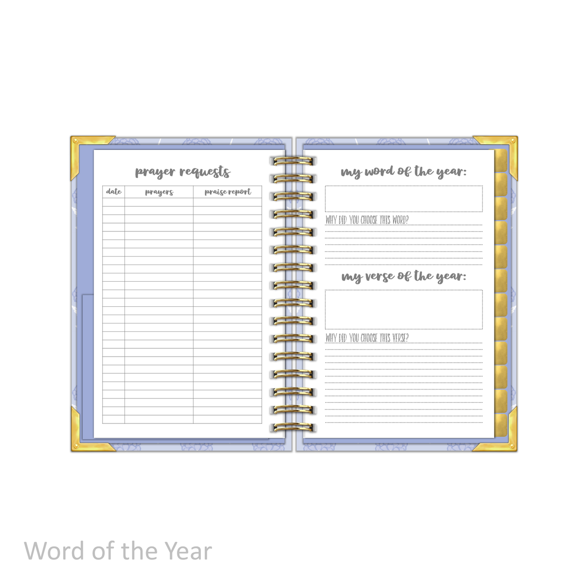 &quot;Petite&quot; Prayerful Planner - &quot;UNDATED&quot; Splendid Sky