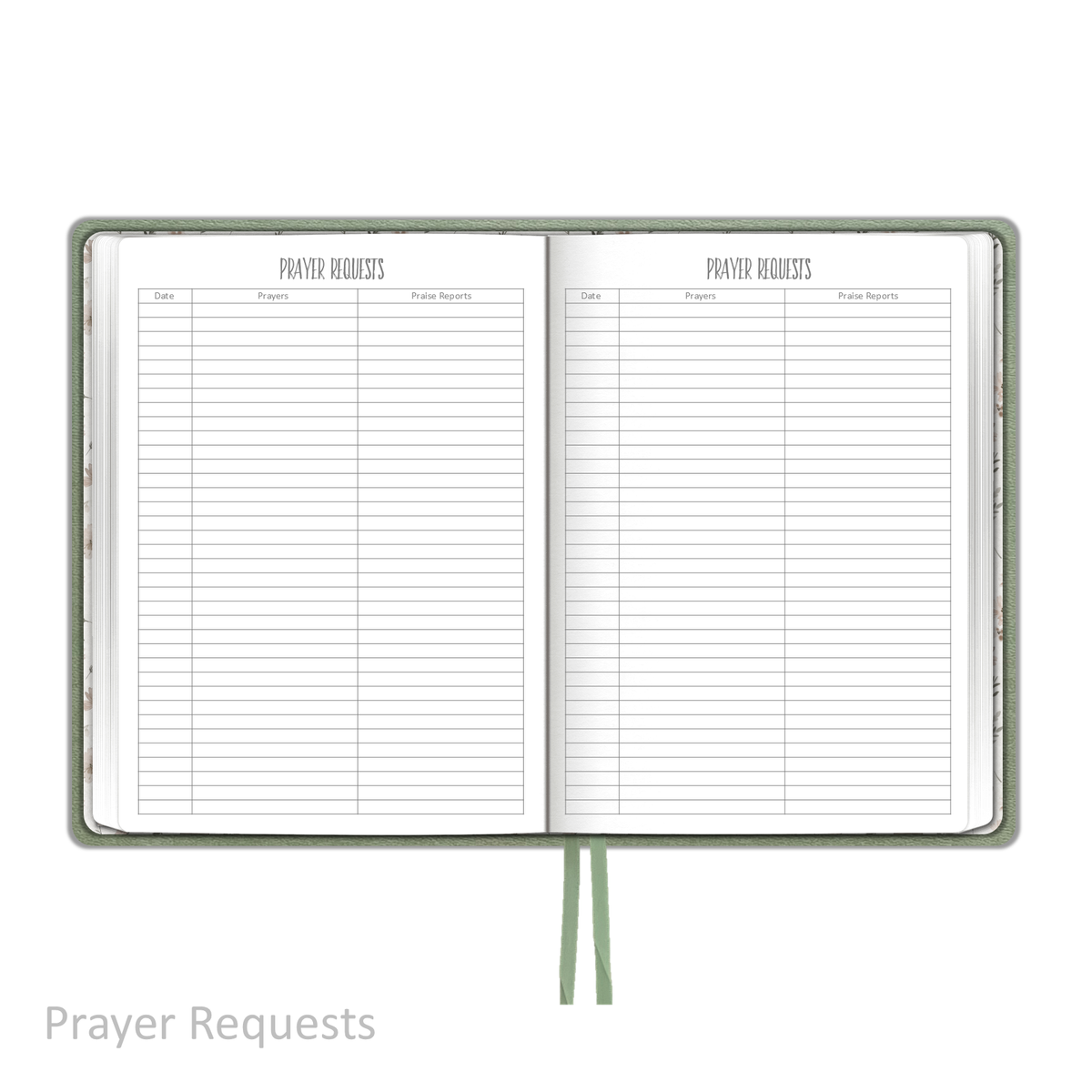 Weekly Planner - "UNDATED" Soft Cover FERN