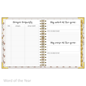 Daily Planner - "UNDATED" Faith Over Fear