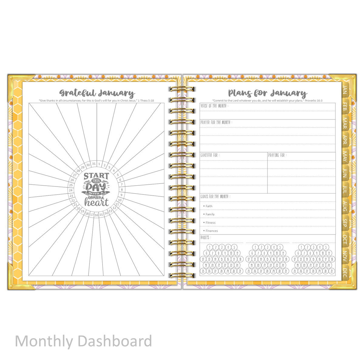 2026 &quot;Daily&quot; SET FREE - Prayerful Planner Dated