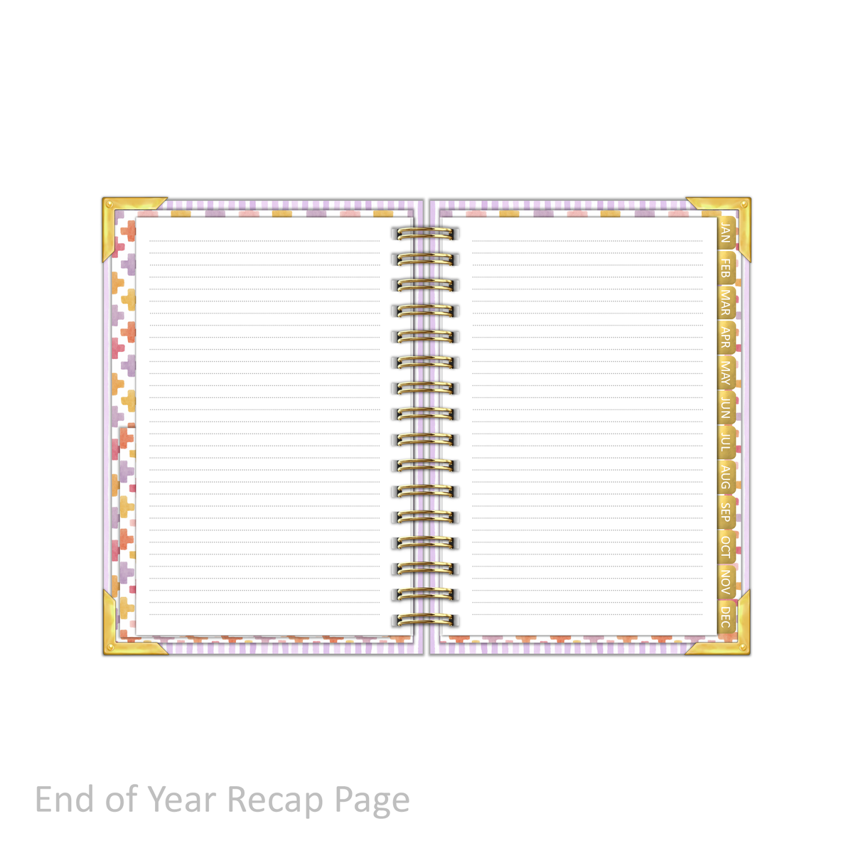2027 "Petite" Daily Planner - "DATED" Wildflowers