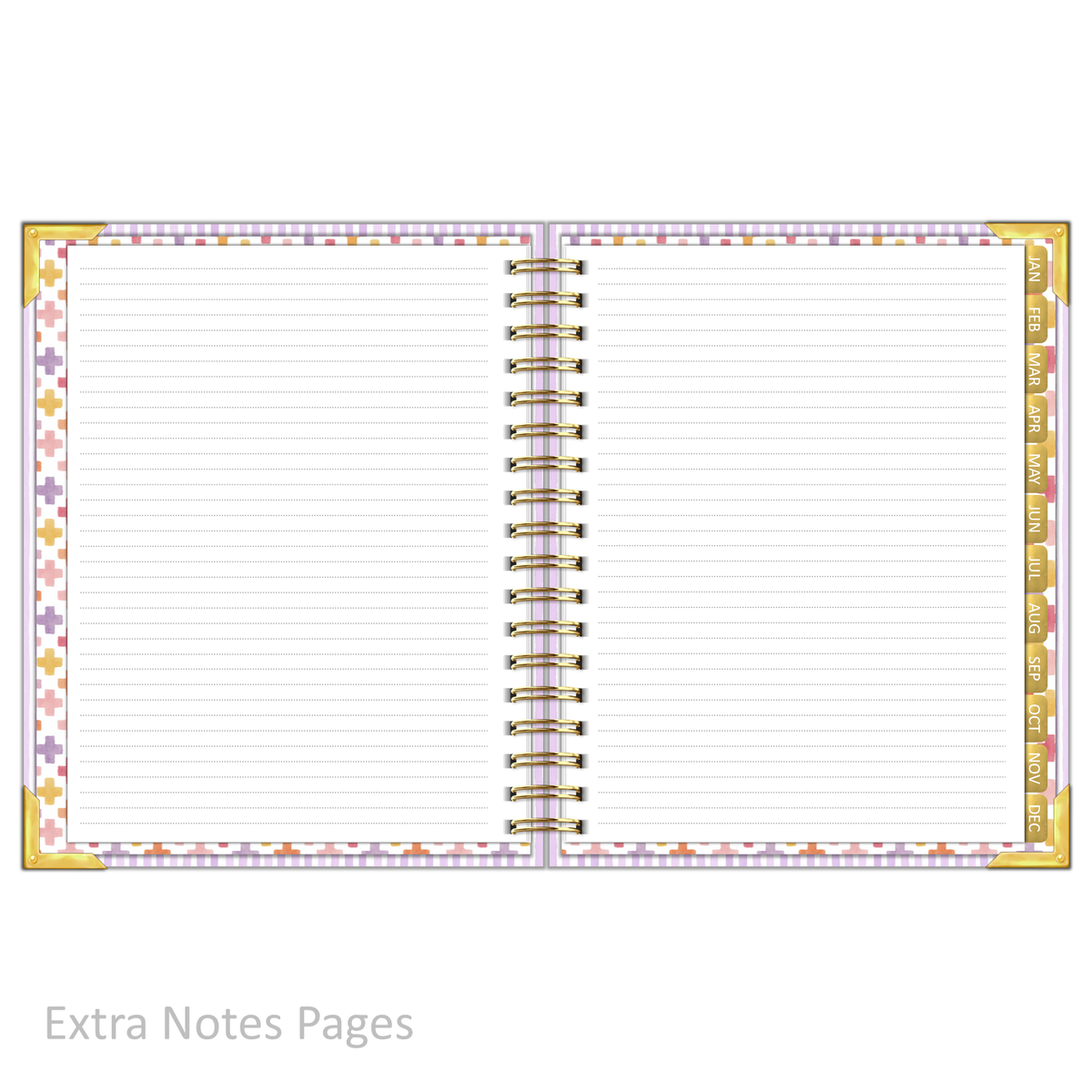 2027 "Classic" Daily Planner - "DATED" Wildflowers
