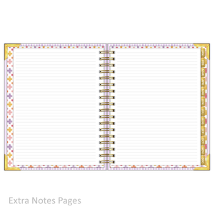 2027 "Classic" Daily Planner - "DATED" Wildflowers