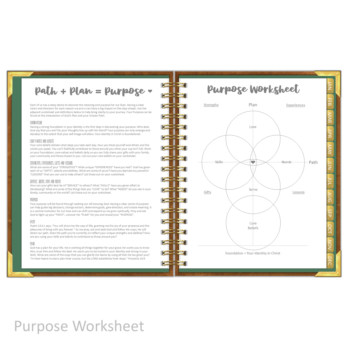 2025 &quot;Daily&quot; STEADFAST - Prayerful Planner Dated
