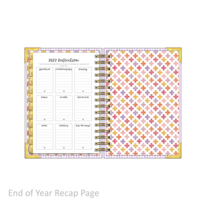 2027 "Petite" Daily Planner - "DATED" Wildflowers