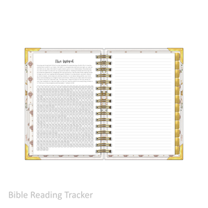 "Petite" Daily Planner - "UNDATED" Faith Over Fear