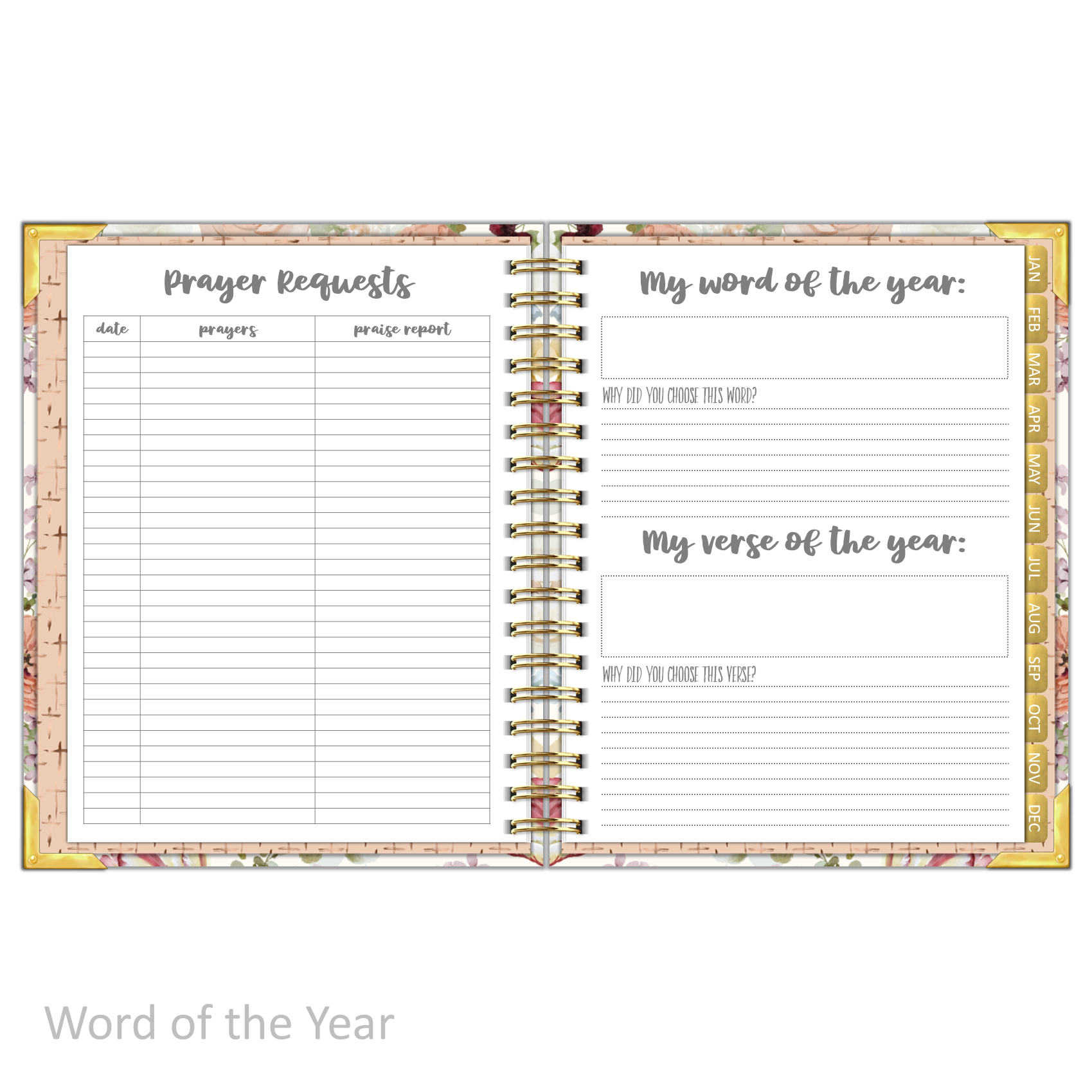 Planner Ba 2026 Dated Planner Collection - Prayerful Planner