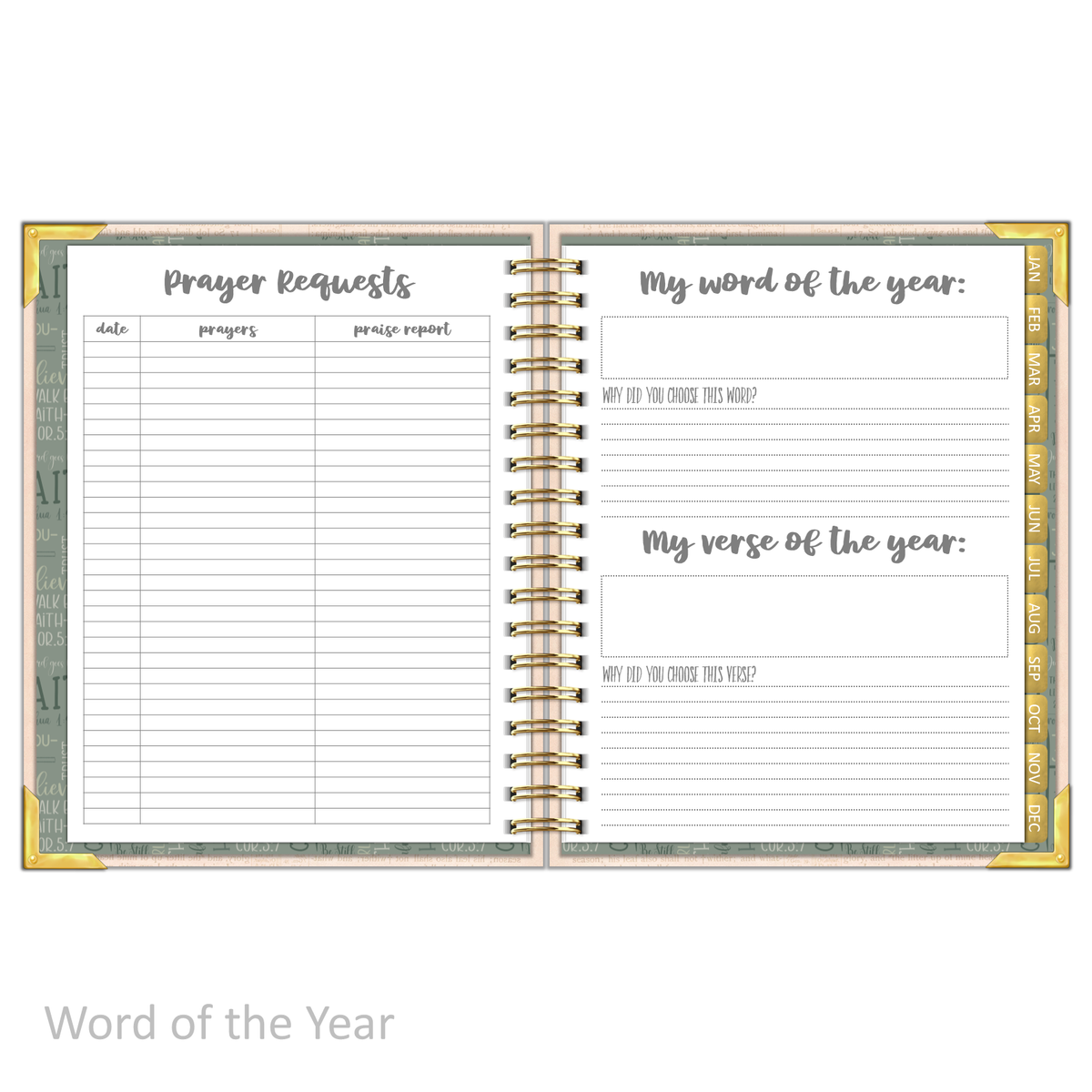 2027 "Classic" Daily Planner - "DATED" Way Maker