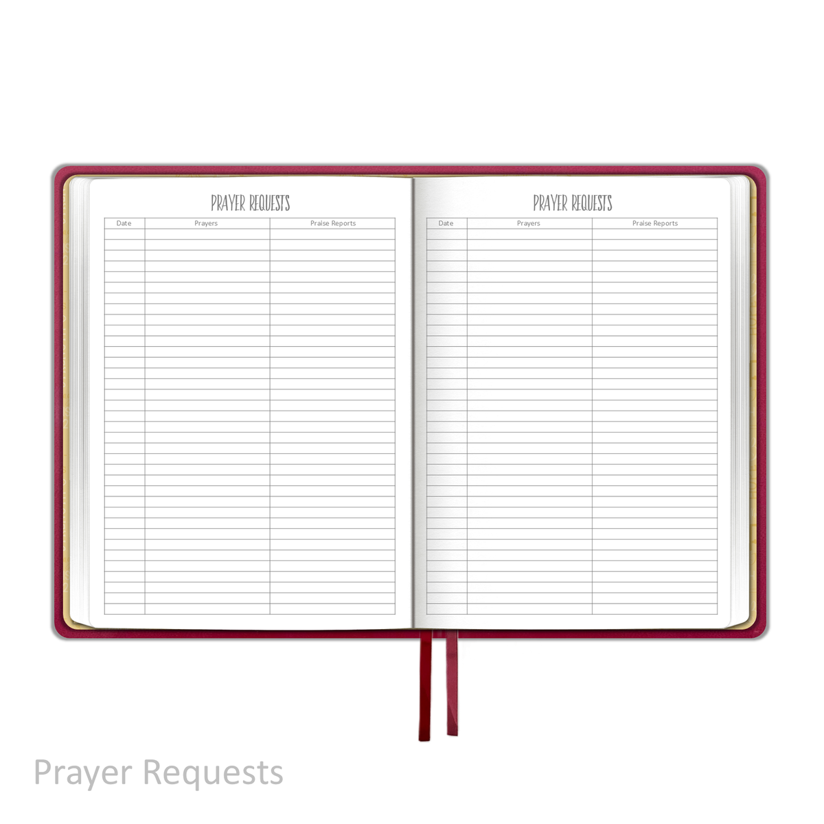 2027 "Weekly" Planner - "DATED" Soft Cover Red