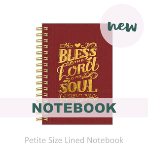 2026 Notebook - "Petite Size" Bless the Lord