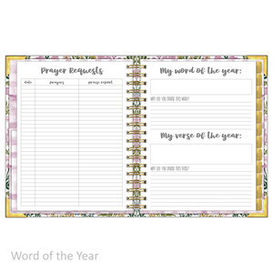 Daily Planner - "UNDATED" Garden of Hope