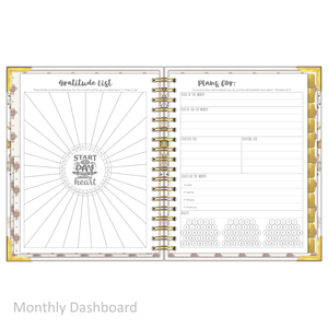 Daily Planner - "UNDATED" Faith Over Fear