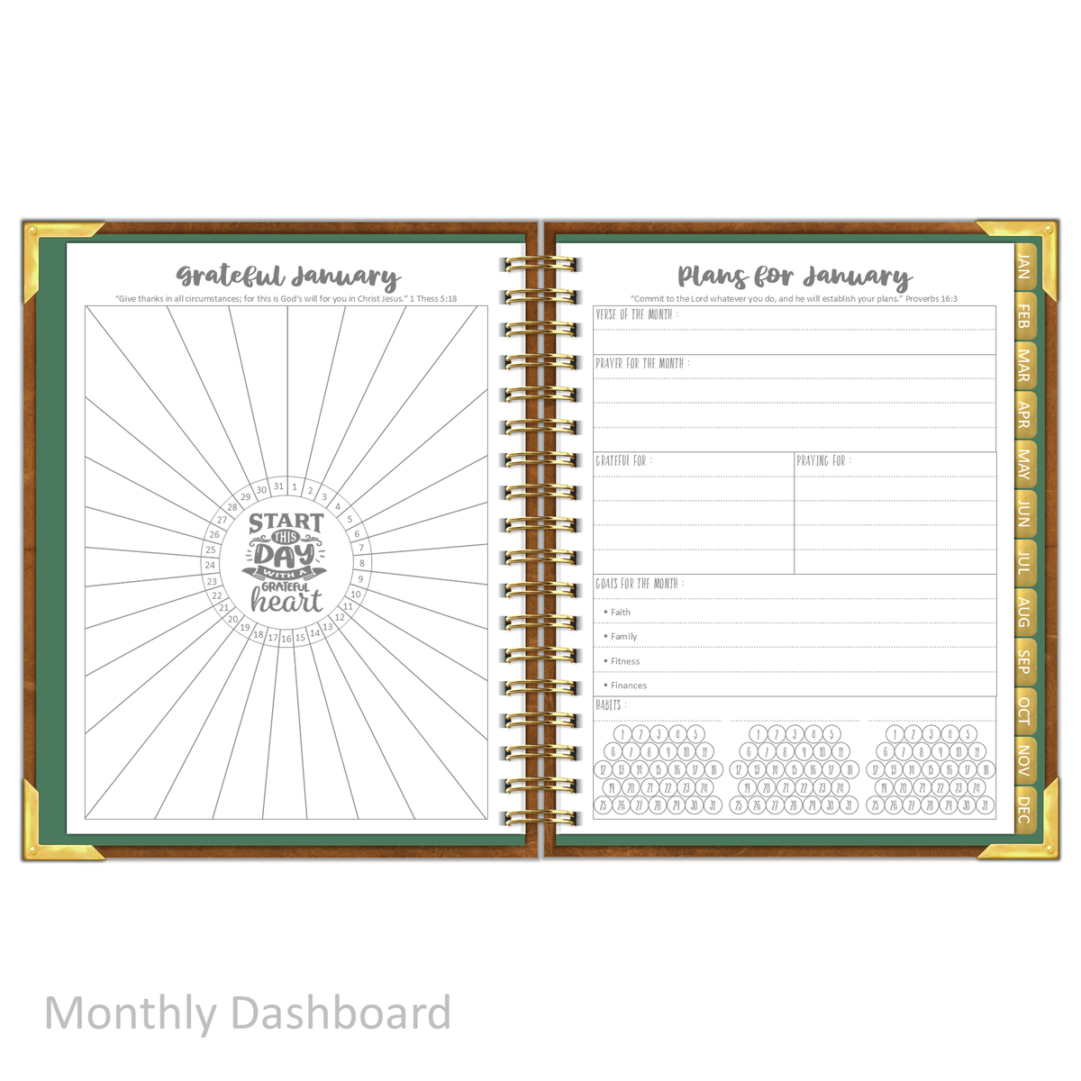 2025 &quot;Daily&quot; STEADFAST - Prayerful Planner Dated