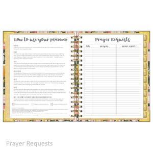 2027 "Classic" Daily Planner - "DATED" Bible Bookcase