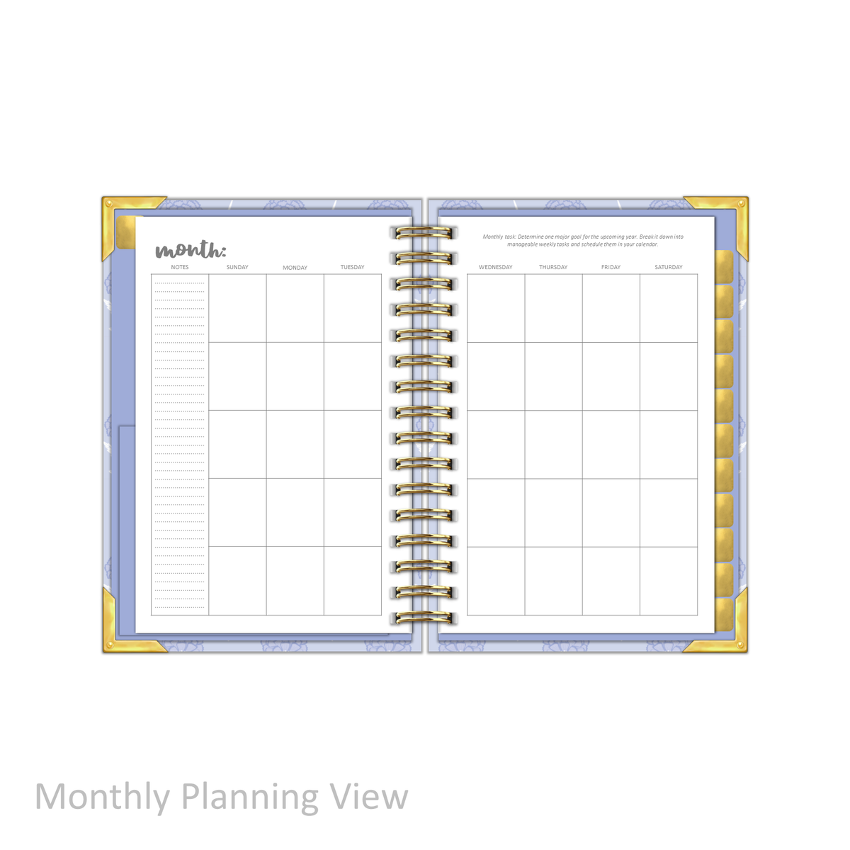 &quot;Petite&quot; Prayerful Planner - &quot;UNDATED&quot; Splendid Sky