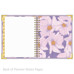 "Weekly" Planner - "UNDATED" Lilac Linen