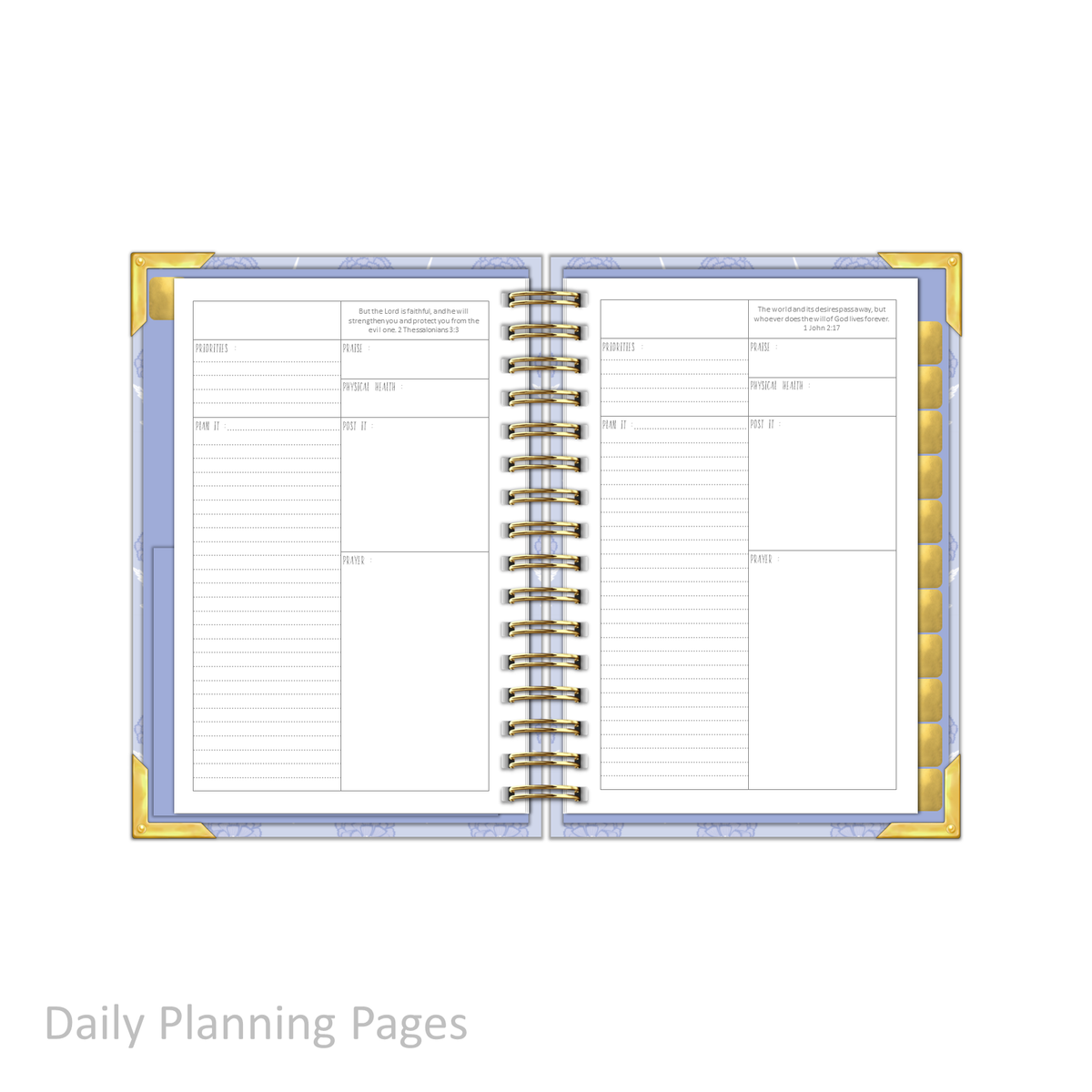 &quot;Petite&quot; Prayerful Planner - &quot;UNDATED&quot; Splendid Sky