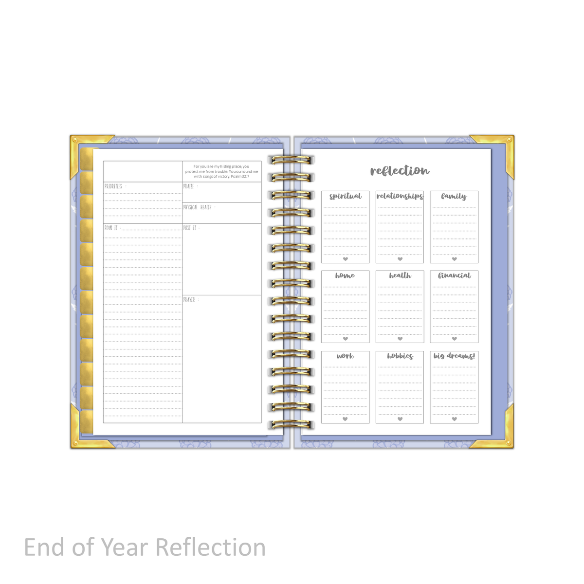 &quot;Petite&quot; Prayerful Planner - &quot;UNDATED&quot; Splendid Sky