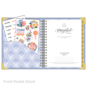 "Weekly" Planner - "UNDATED" Sky Linen