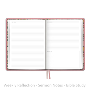 2027 "Weekly" Planner - "DATED" Soft Cover Pink