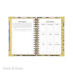 2027 "Petite" Daily Planner - "DATED" Bible Bookcase