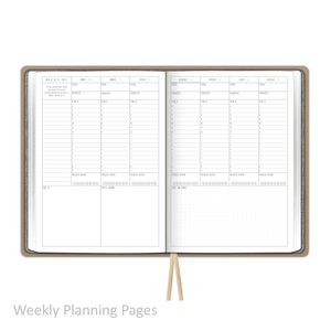 2024 "Weekly" Soft Cover Ash - Prayerful Planner Dated