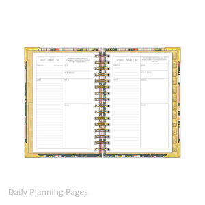 2027 "Petite" Daily Planner - "DATED" Bible Bookcase