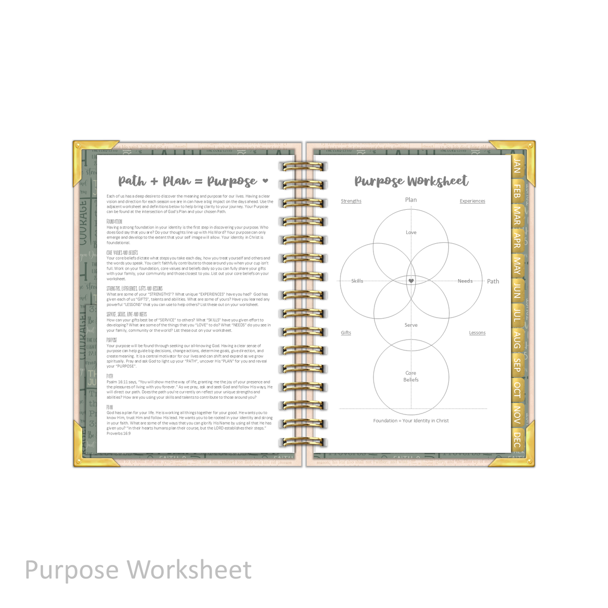 2027 "Petite" Daily Planner - "DATED" Way Maker