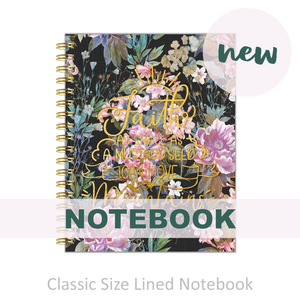 2026 Notebook - "Classic Size" Faith in Jesus