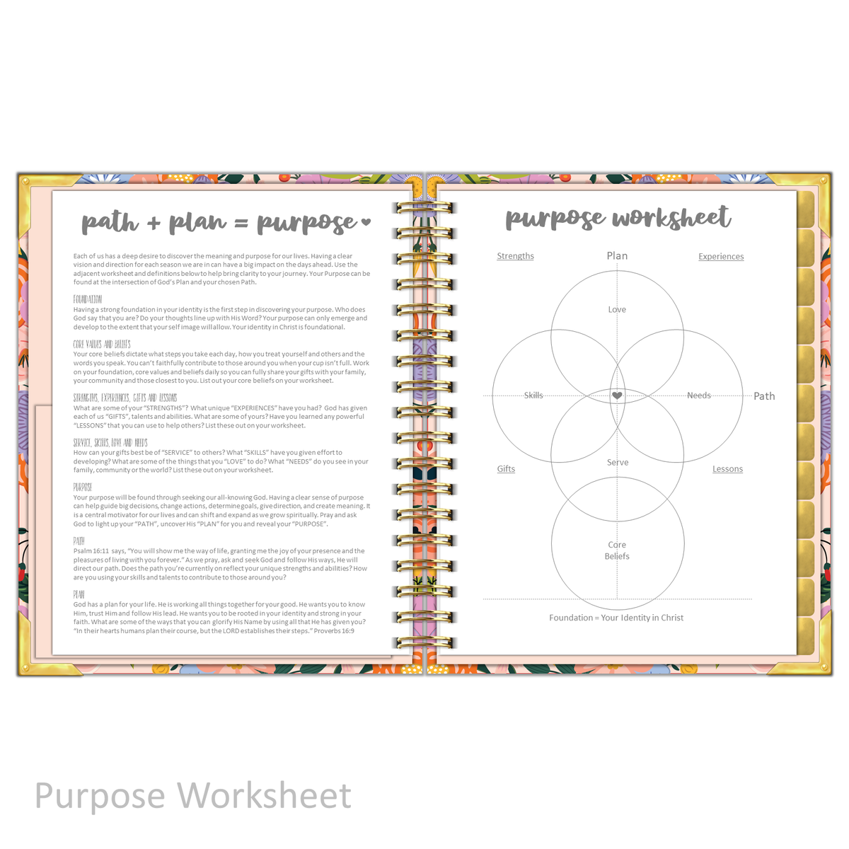 Daily Planner - &quot;UNDATED&quot; Radiant Rose